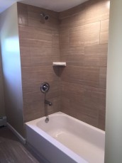 Shower and Tub with Custom Tile NJ