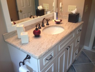 Faucet is Moen Eva Collection in the Oil Rubbed Bronze finish. Byram, NJ.