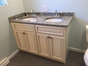 Bathroom Vanity with Two Sinks NJ